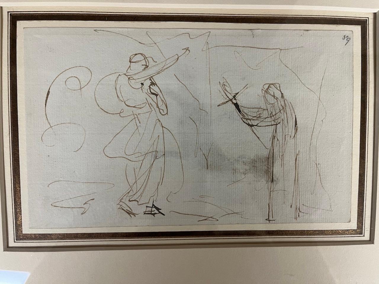Esquisse pour The Annunciation - Art de George Romney