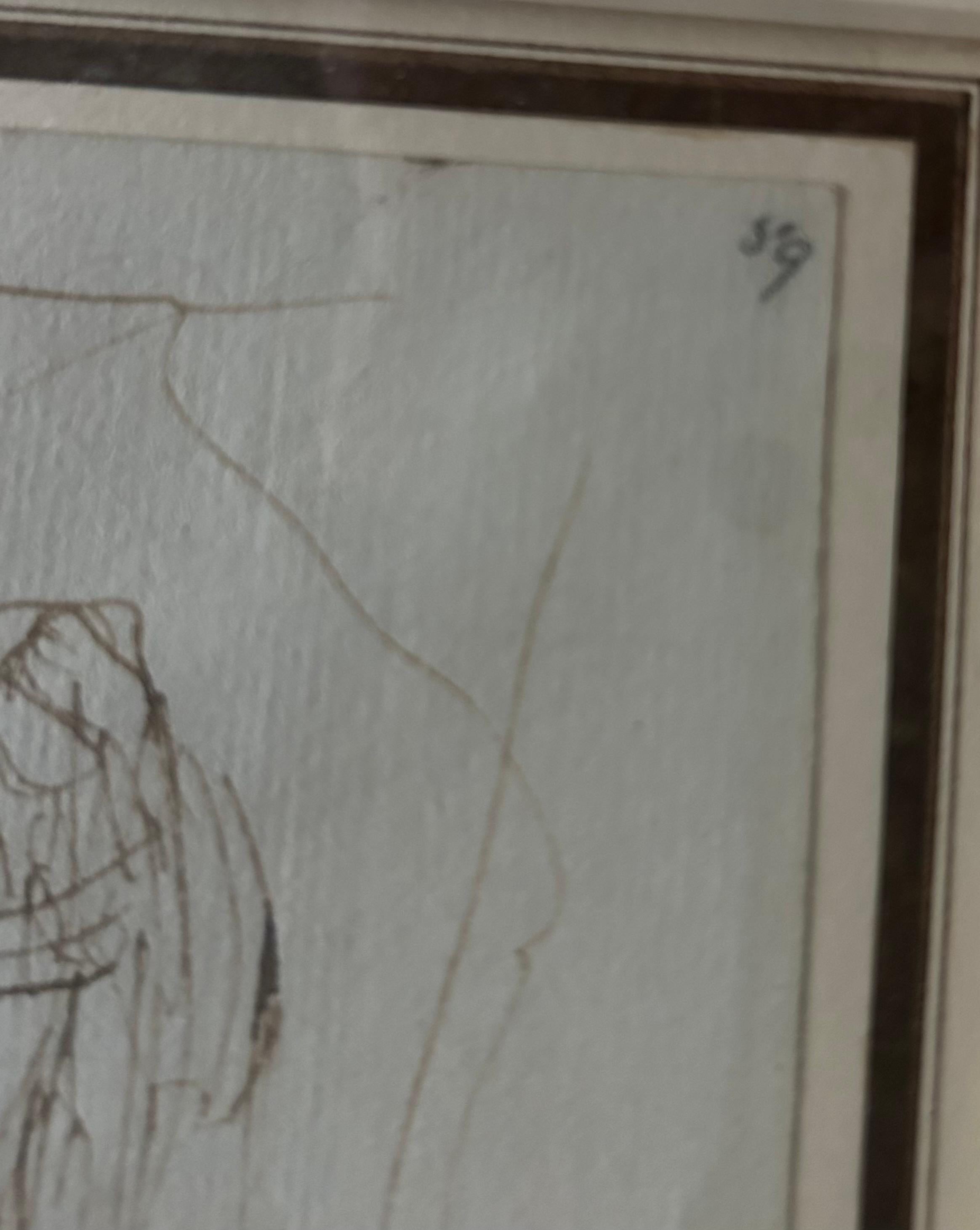 Esquisse pour The Annunciation en vente 4