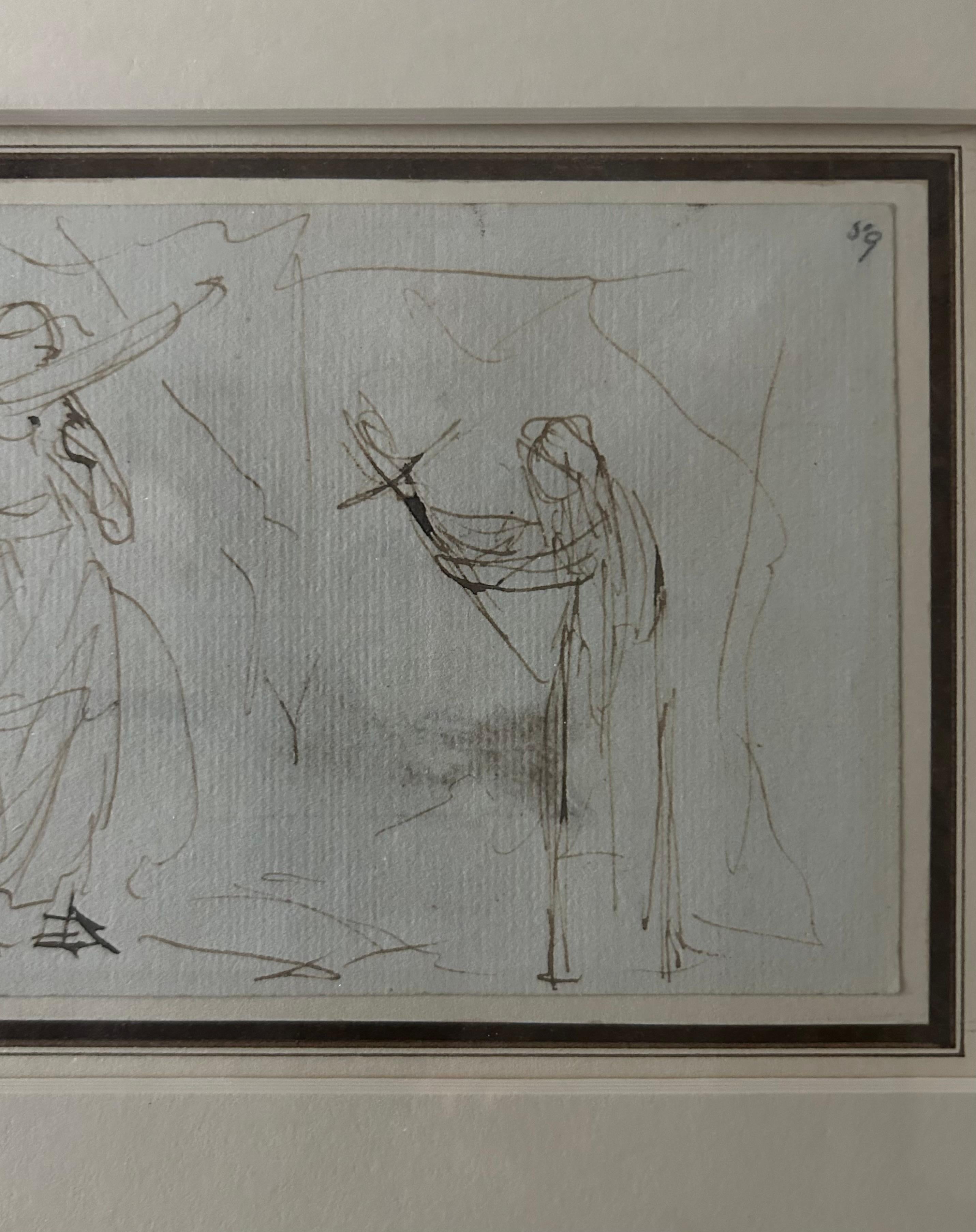 Esquisse pour The Annunciation en vente 3