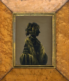Silhouette, Portrait of a Lady