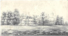 Antique Worplesdon Lodge  – English School 19th Century