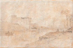 The Tiber, near Rome / Italian School 18th Century