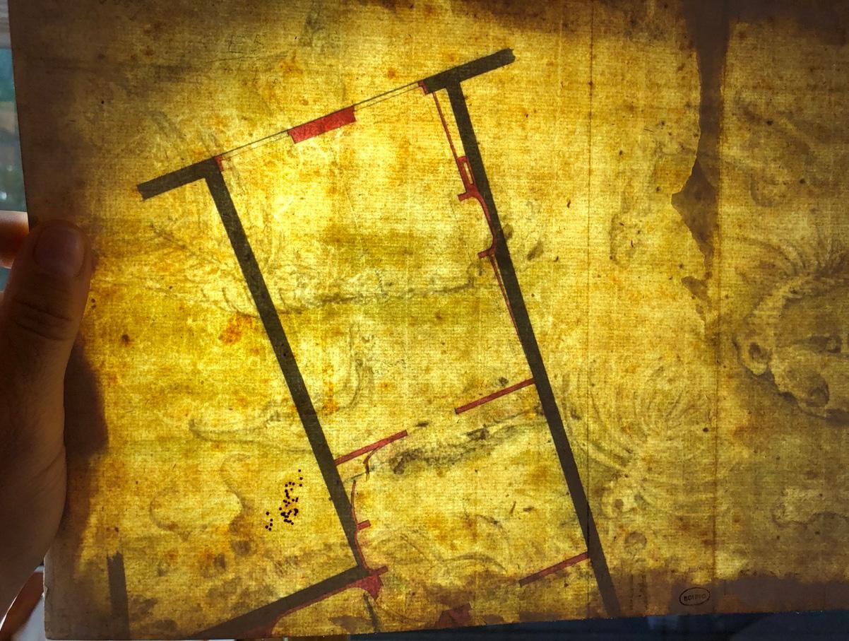 Grafite, lavaggio a inchiostro e acquerello su carta vergata a mano con una grande filigrana ovoidale indistinguibile con un grappolo d'uva, 8 7/16 x 12 5/8 pollici (225 x 320 mm), firmato in inchiostro marrone in basso a sinistra. Con timbro ovale