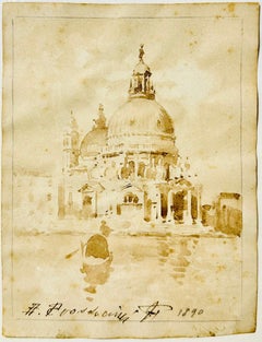 Basilica di Santa Maria from the Grand Canal, Venice