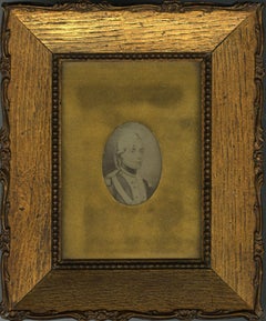 Retrato en miniatura de un oficial británico por Henry O'Shea