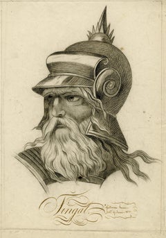 Retrato de Fingal / Finn MacCool - Un conmovedor retrato de un héroe literario irlandés