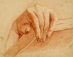 Studio di mano (study of hand)  – Florentine School 18th century