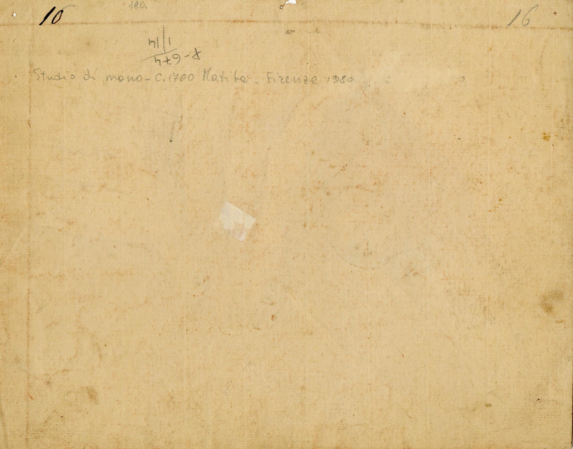 Studio di mano (study of hand)  – Florentine School 18th century - Art by Unknown