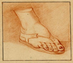 Studio di piede (study of foot)  – Florentine School 18th century