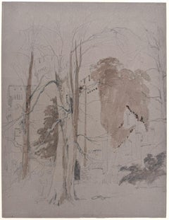 Landscape Drawings and Watercolors