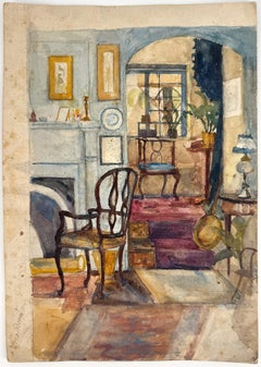 Landscape Drawings and Watercolors