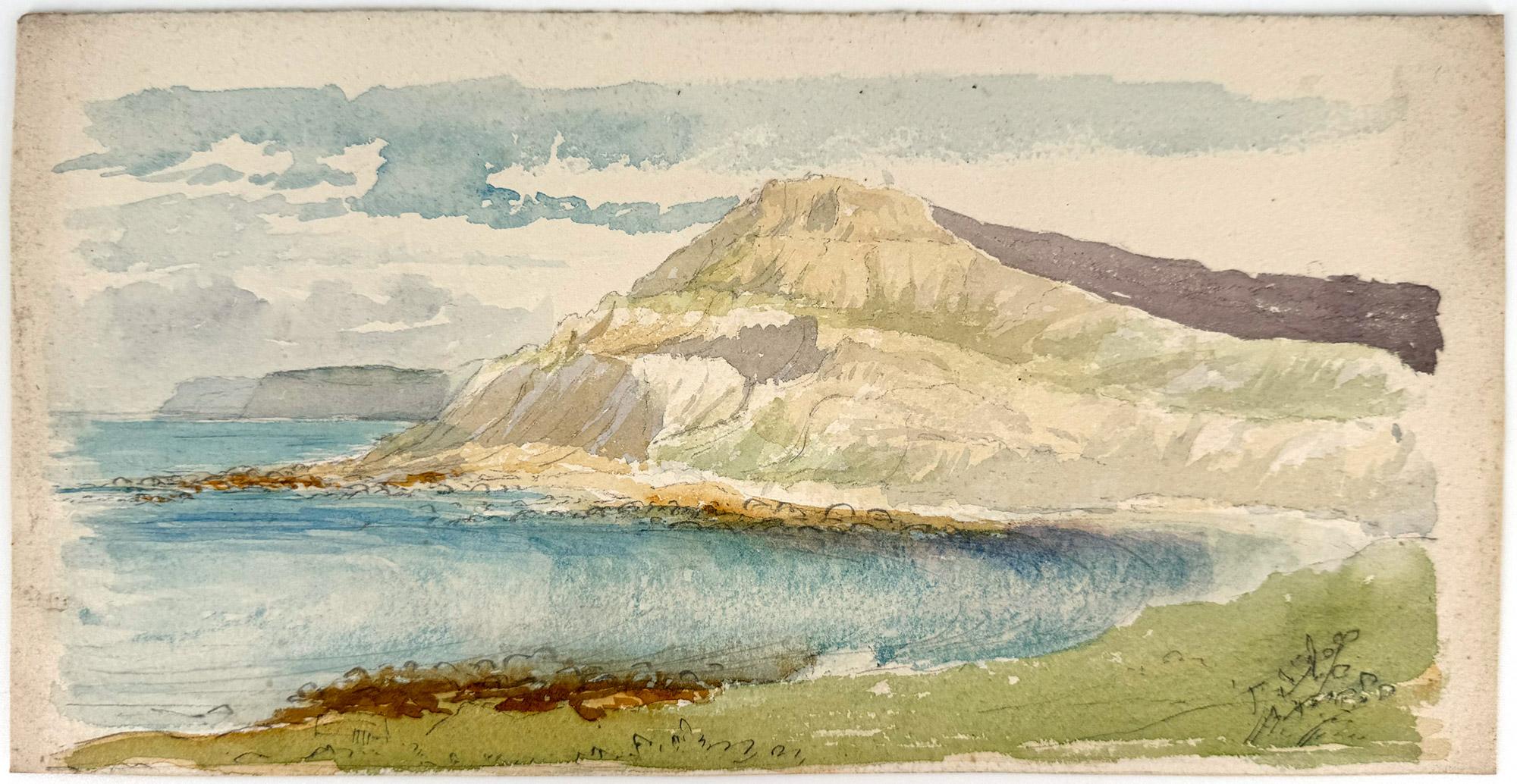 Sarah Sophia Beale Figurative Art - Jurassic Coast, Dorset