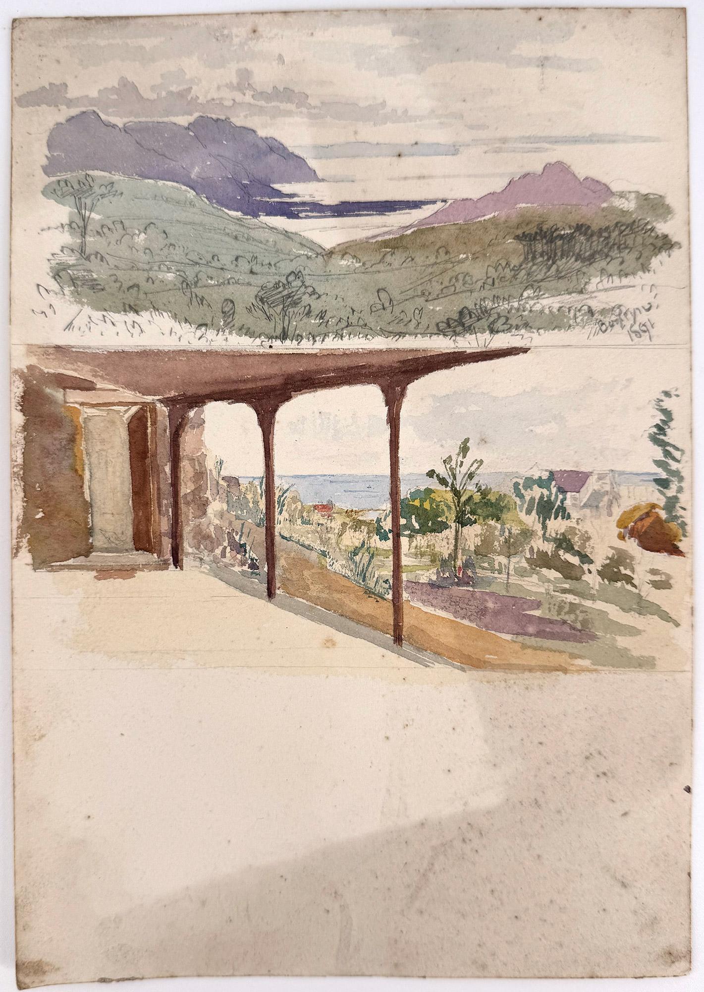 Two views of the sea, Dorset