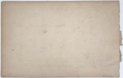 Drawing of a decorative iron screen housed in the Louvre.