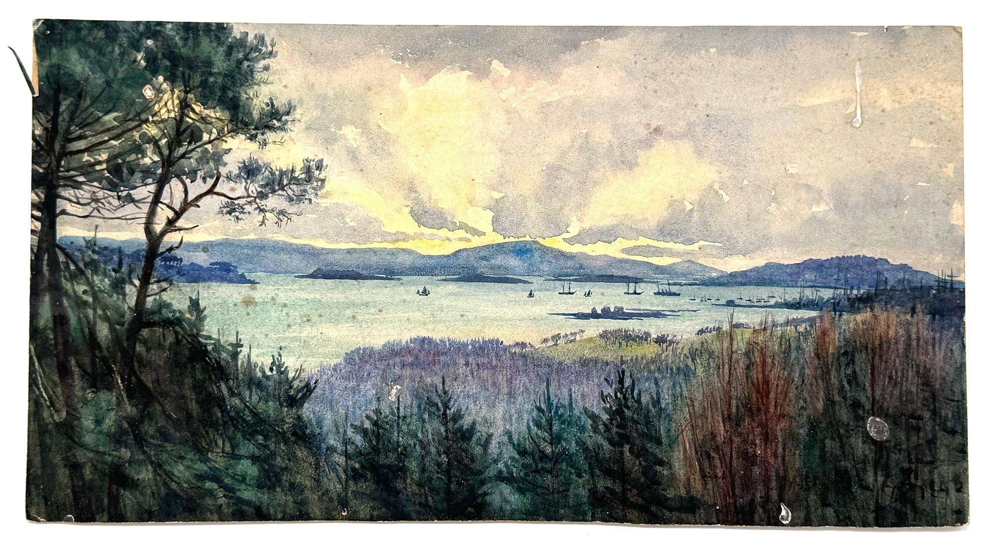 Sarah Sophia Beale Landscape Art - Poole Harbour