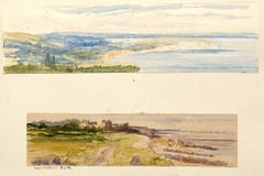 Dos vistas, cerca de Seaview, Isla de Wight