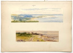 Dos vistas, cerca de Seaview, Isla de Wight