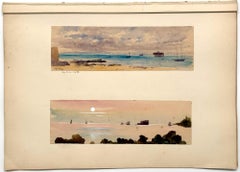 Dos vistas, cerca de Seaview, Isla de Wight
