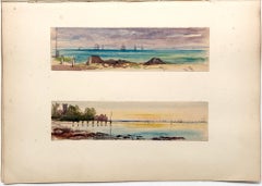 Two views, Near Seaview, Isle of Wight