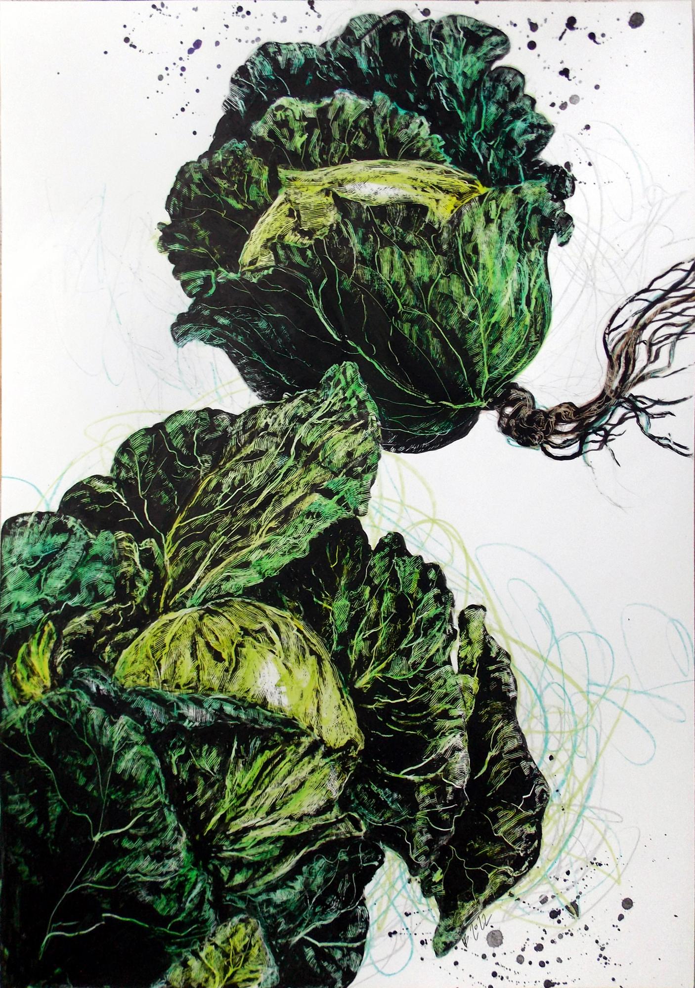 Cabbage - Art by Uliana Balan