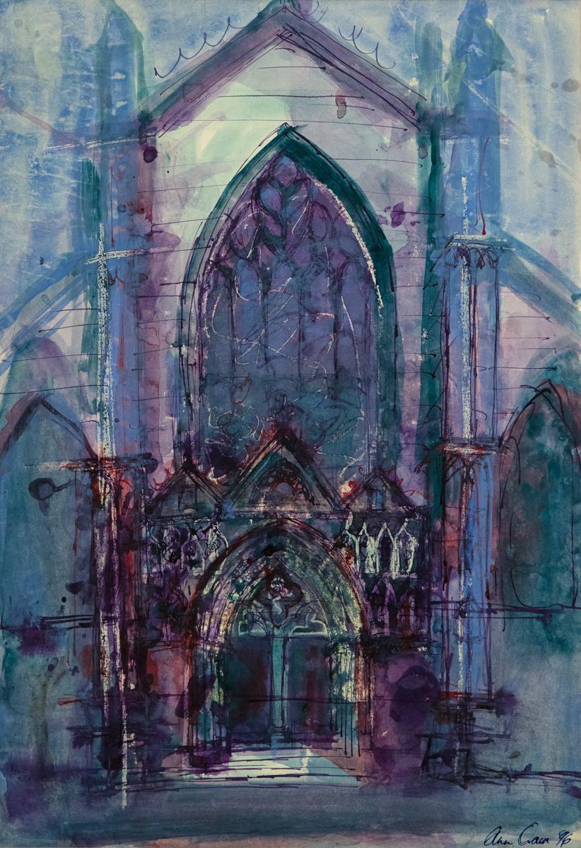 Ann Oram Interior Art - Façade of St Giles Cathedral