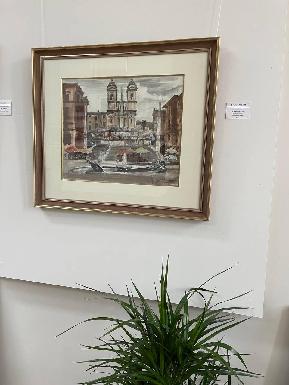 Scottish painter, best known for his watercolours of European cities, captured on the spot. A retrospective exhibition of his work, entitled “A Traveller's Eye” was held at the RSA in the winter of 2013-14. In the words of the curator: “Miller's