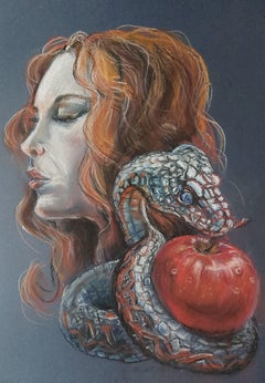 My Pastels Series Transformation. Love. History, Realist Portrait Drawing