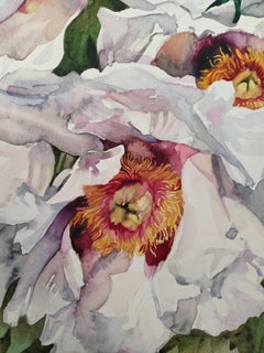 Enchanting Spring, Realist Still Life Drawing, Watercolor on Paper, 2026