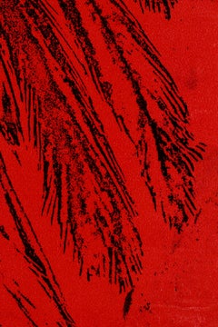 Red Messenger, Disegno realistico di natura morta, acrilico su carta, 2026