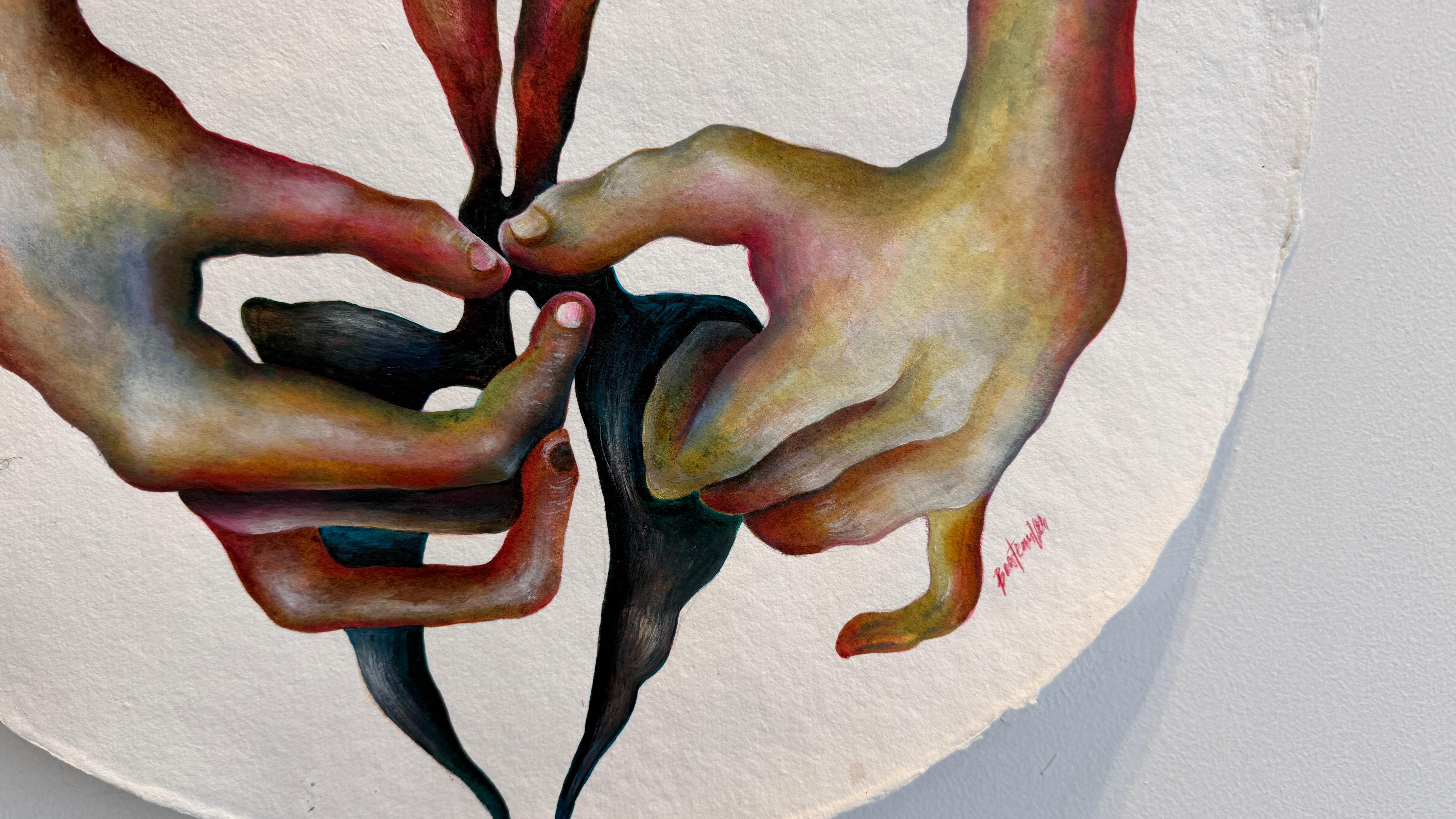 Der Engel (Neue Wilde), Art, von Valentina Brostean