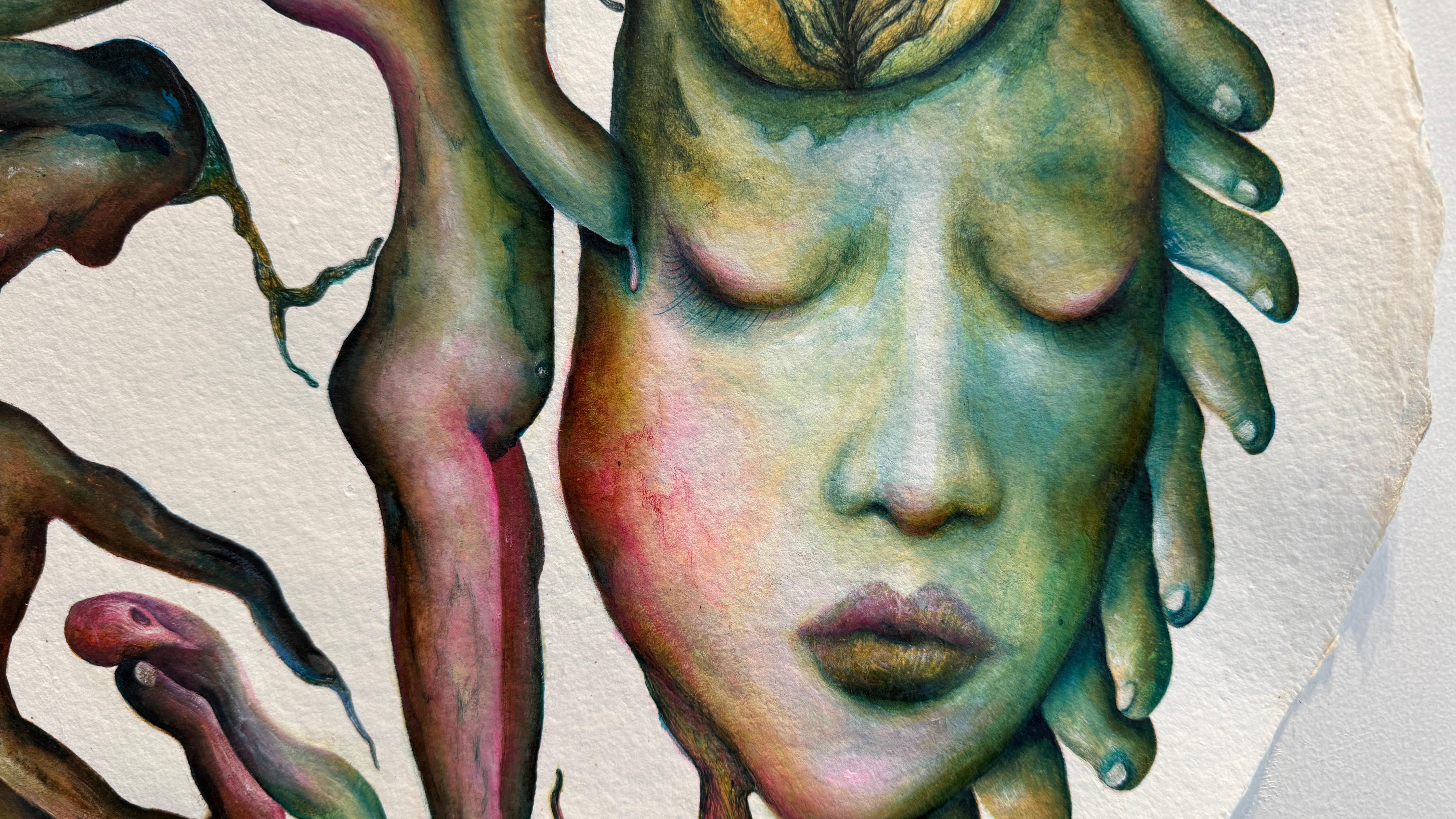 Las raíces - Art Neoexpresionista de Valentina Brostean