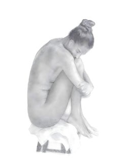 Preciosa II: Pencil Drawing on Paper, Contemporary, Framed, 2010+