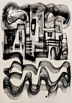 Figurative Zeichnungen und Aquarellbilder, Malerei