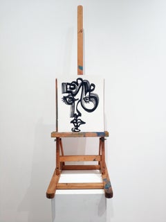 "La Sibilla", ink on paper, 2025