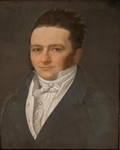 Antique Portrait of Hilaire-Philippe Richan