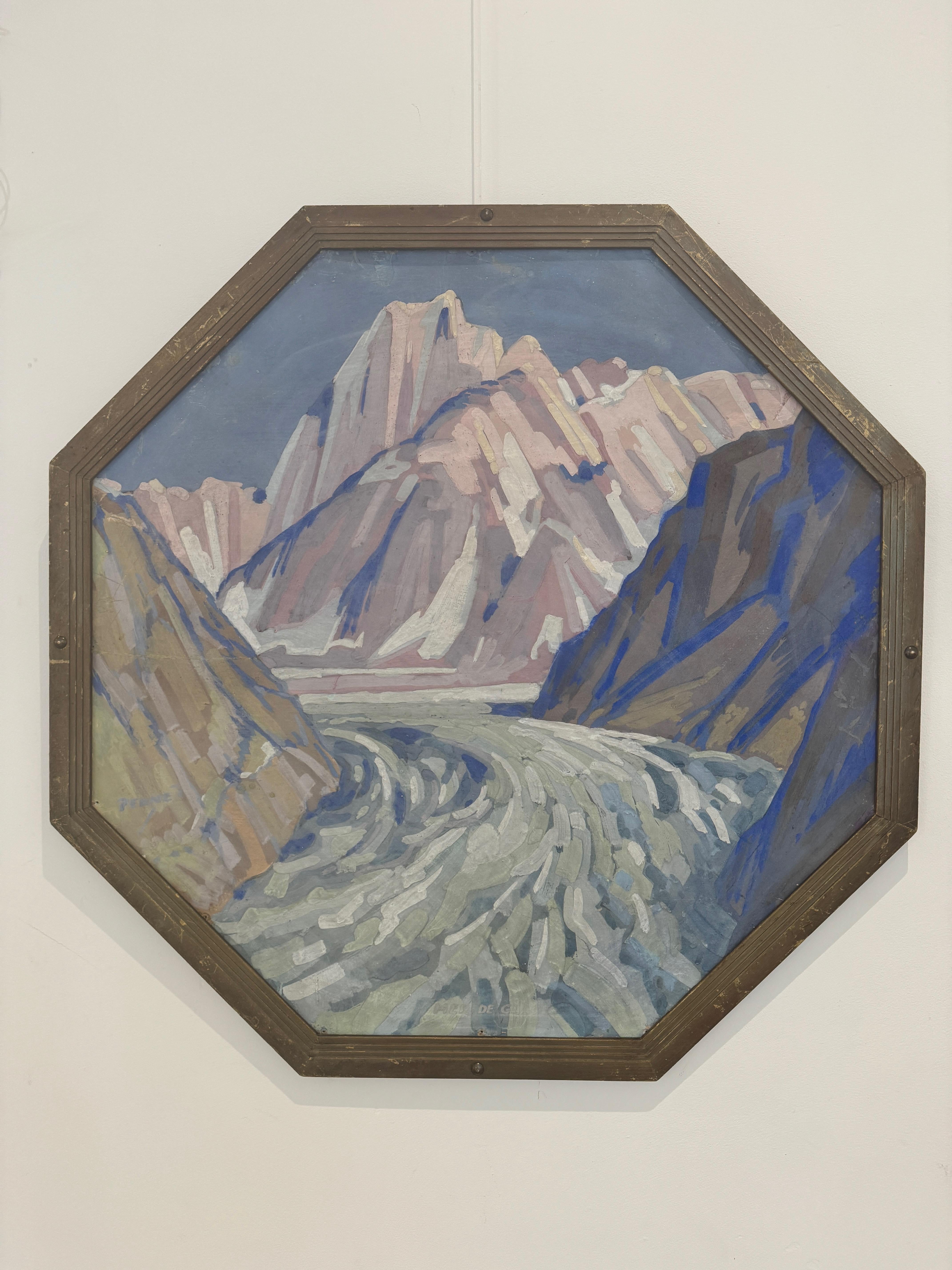 Landscape Art Percival Pernet - Mer de Glace