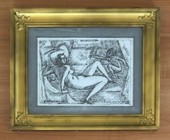 Woman and child posing