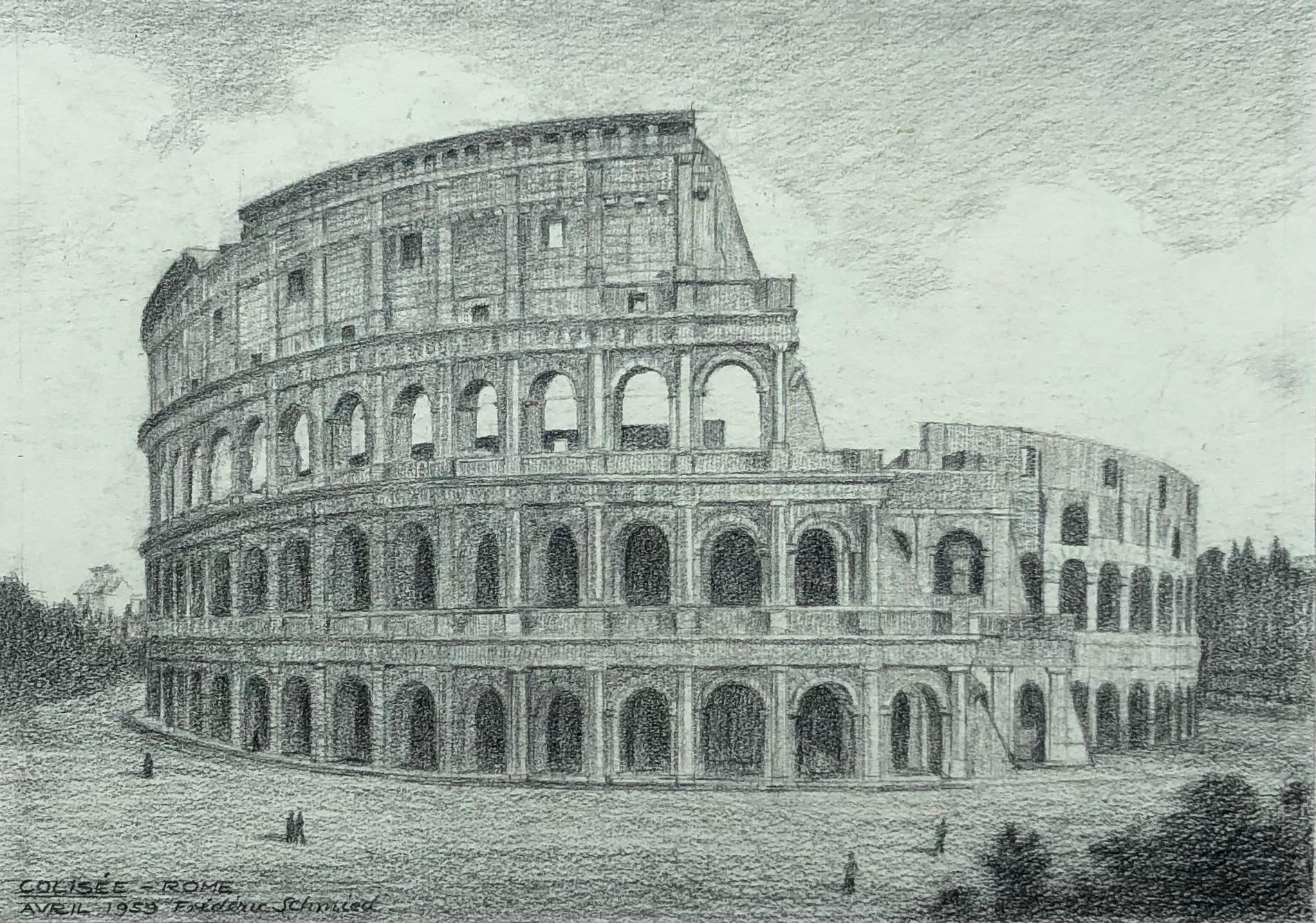 Colisée, Rome - Art by Frédéric Schmied
