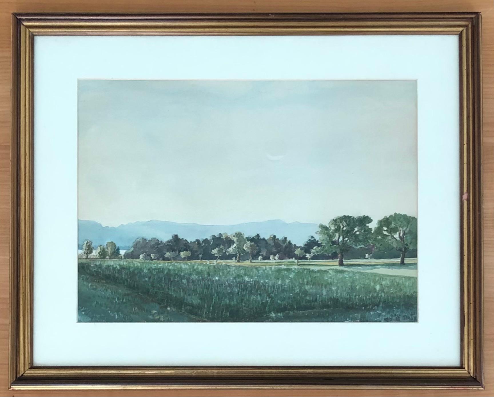 Landscape - Art by Eugène Louis Martin