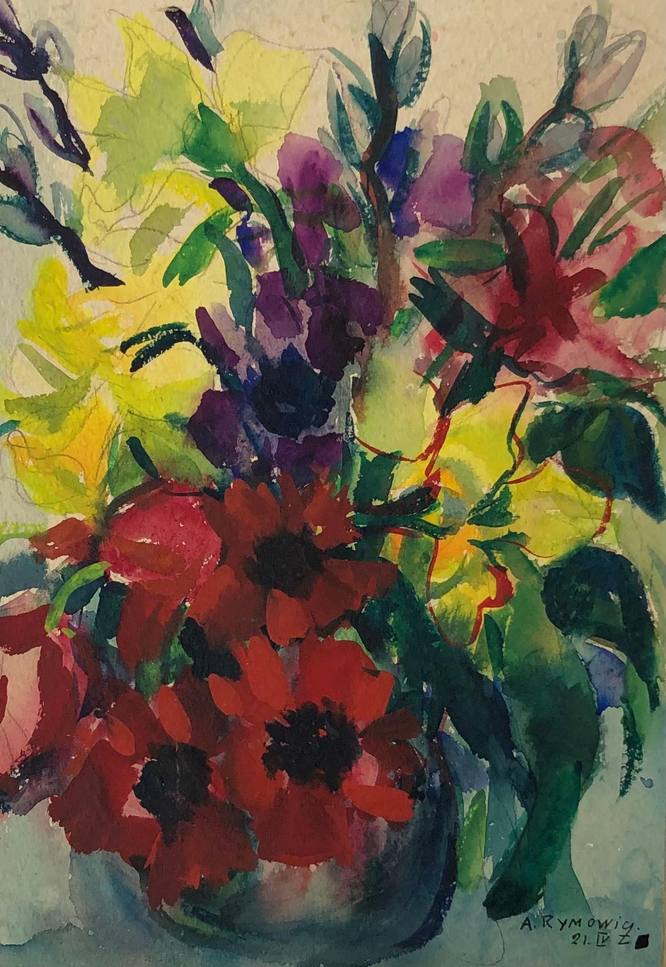 Alice Rymowicz Still-Life - Bouquet of flowers