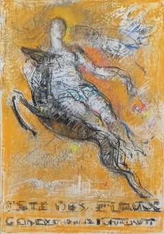 Preparation of poster “Flower Festival, Geneva”