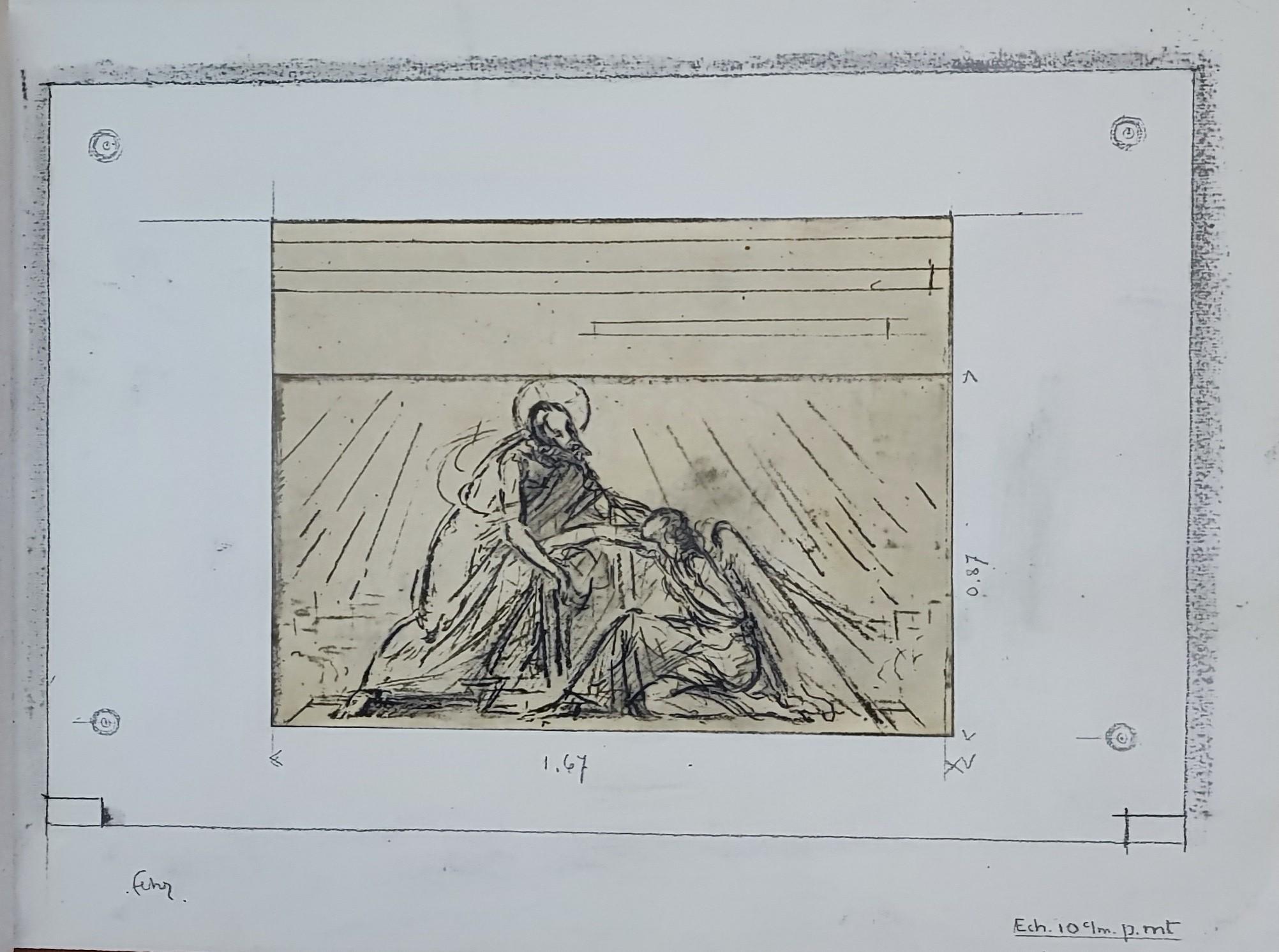 Étude de scènes bibliques