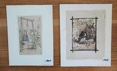 Animated landscape duo