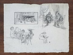 Scène d'intérieur avec des personnages en gros plan