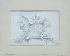 Sketch Coat of Arms of the Royal Family of Holland