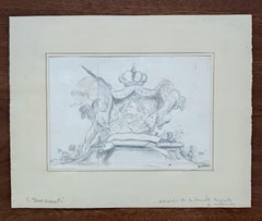 Sketch Coat of Arms of the Royal Family of Holland