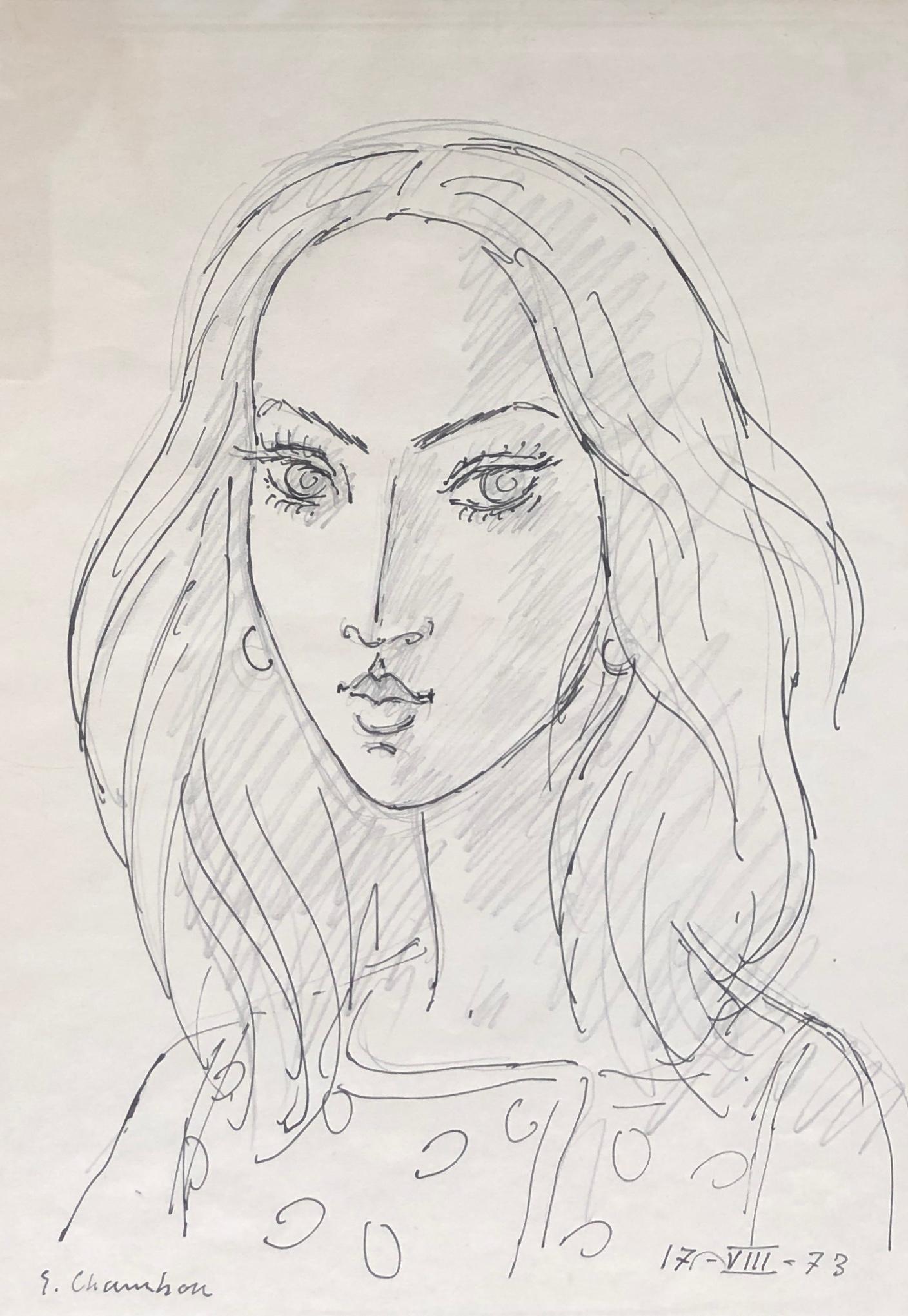 Retrato de chica joven