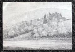 Landscape on the banks of the Rhône