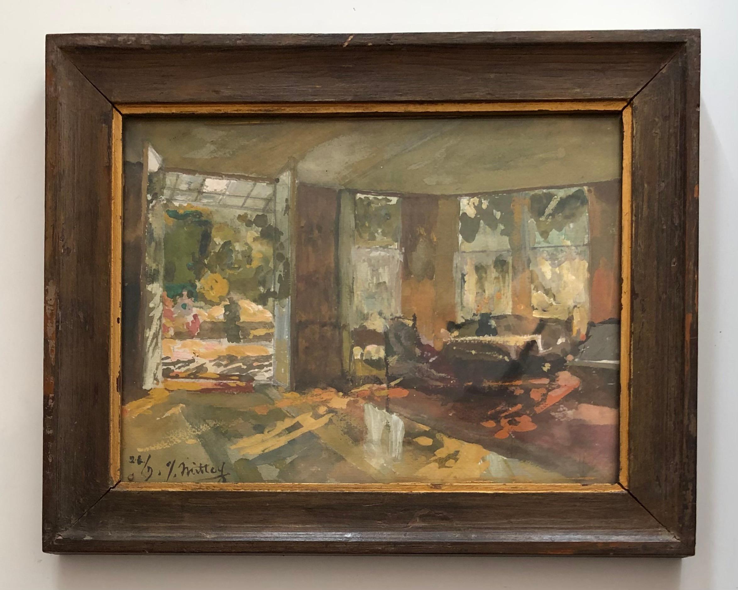 Das sonnige Wohnzimmer – Art von Joseph Mittey