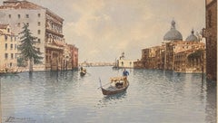 Gondole sul Canal Grande a Venezia